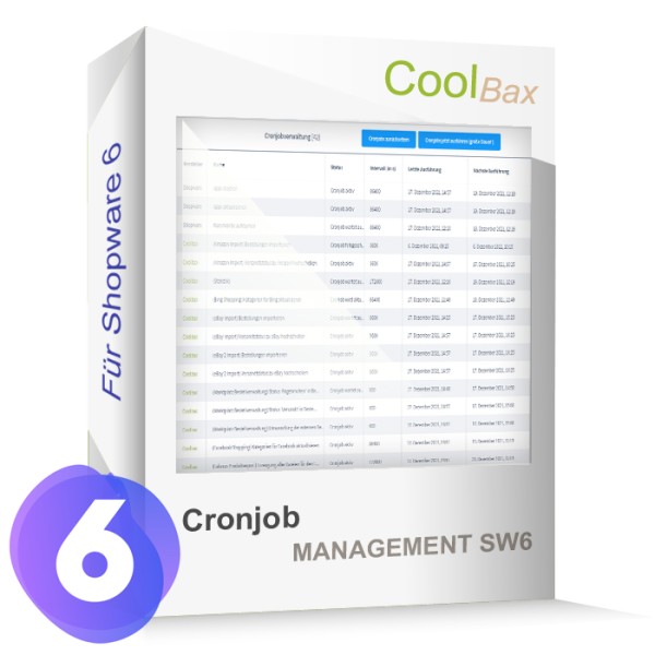 Cronjob Management SW6